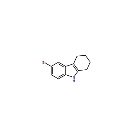 Ak Scientific 6-Bromo-2, 3, 4, 9-tetrahydro-1H-carbazole (5g), CAS 21865-50-9 X4098-5g