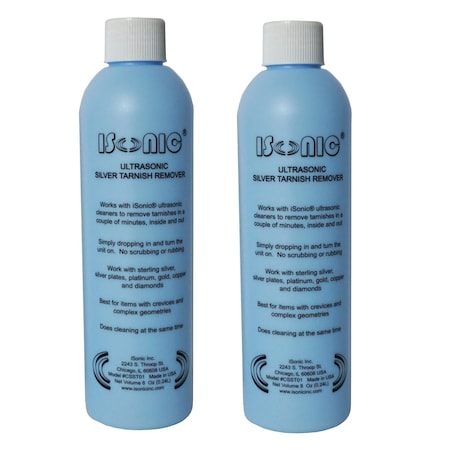 Isonic CSST01 Ultrasonic Silver Tarnish Remover, 2PK CSST01x2