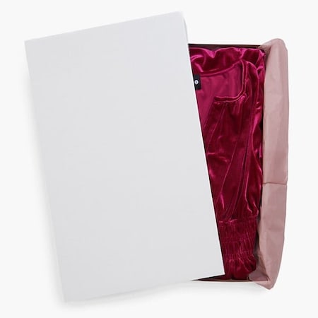 Nashville Wraps White 2 Piece Pop Up Apparel Box, 19x12x3, 50PK AB5E