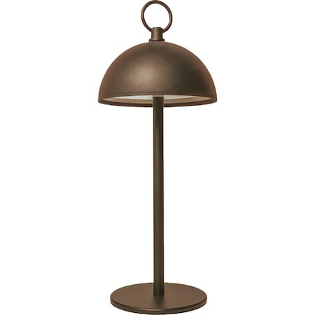 Westek Amerelle Branson Brown Rechargeable Indoor/Outdoor LED Lamp BL-16BRAN-RU