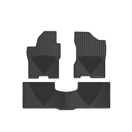Weathertech Black, Front and Rear All Weather Floor Mats WTNB928929