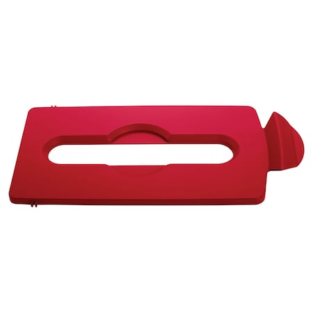 Rubbermaid Commercial SJRS RED PAPER SLOT LID 2007194