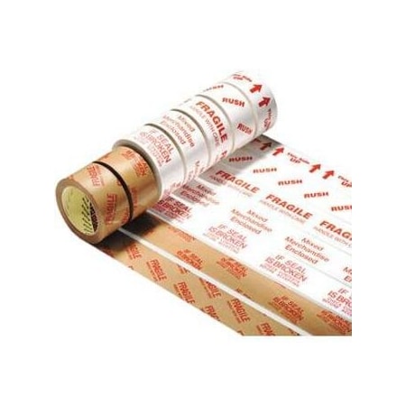 Scotch Printed Message Box Sealing Tape, PK 36 3775
