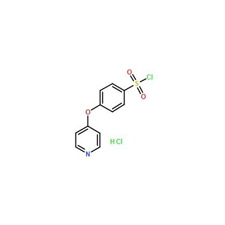 Ak Scientific 4-(Pyridin-4-yloxy)benzene-1-sulfonyl chloride hydrochloride (250mg), CAS 192330-49-7 Y8113-250mg