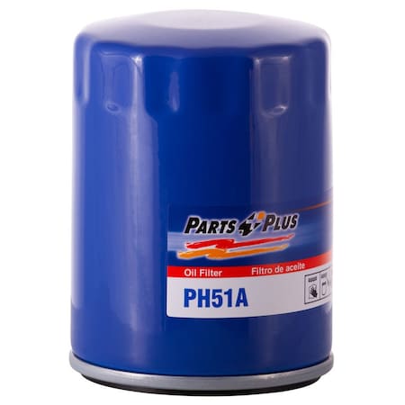 Parts Plus Parts Extended Life Oil Filter PH51A