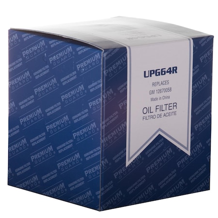 Premium Guard Engine Oil Filter,  UPG64R