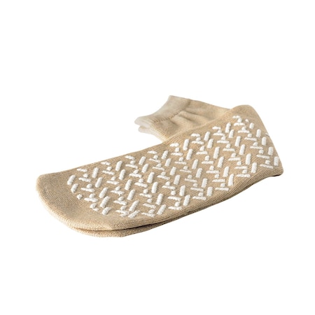 Medline Single-Tread Slipper, XL, Beige 115138