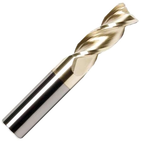 Zoro Select Corner Radius End Mill, 0.125 in 314453
