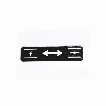 Echo CHOKE LABEL 89033252730