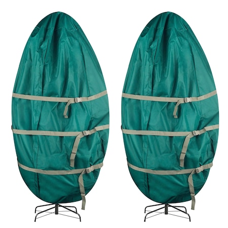 Tiny Tim Totes Christmas Tree Storage Bags to Store 7.5ft Artificial Trees Upright, 2PK 83-DT5582-2PK