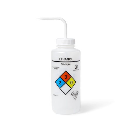 United Scientific Wash Bottle, 1 L, Dia, PK4 UN370072