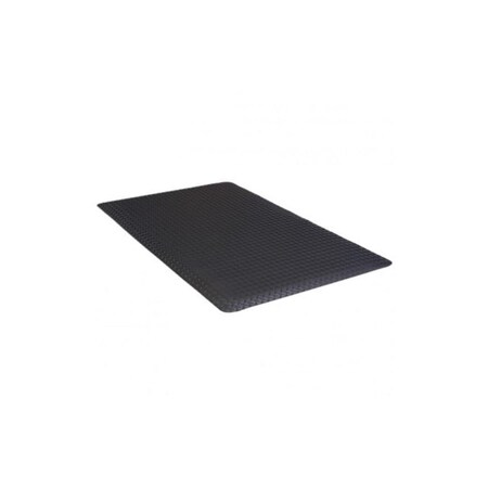 Buymats 3 x 10 ft. Supreme Diamond Foot Mat- Black 39-165-0900-30001000