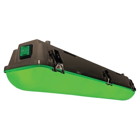 Growlite GLE Series 20W LED Vaportight Work Light, Soft Green, IP65 Wet Location GLE-GL-277