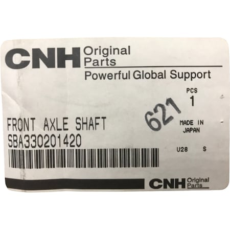 Cnh SHAFT, CNH OEM SBA330201420 SBA330201420