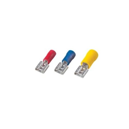 Abb VNYL INSUL FEMALE DISCON 22-16, 75PK TV18-250FD-XV