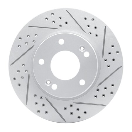 Dynamic Friction Co DFC Geoperformance Rotor - Drilled and Slotted 830-03038R