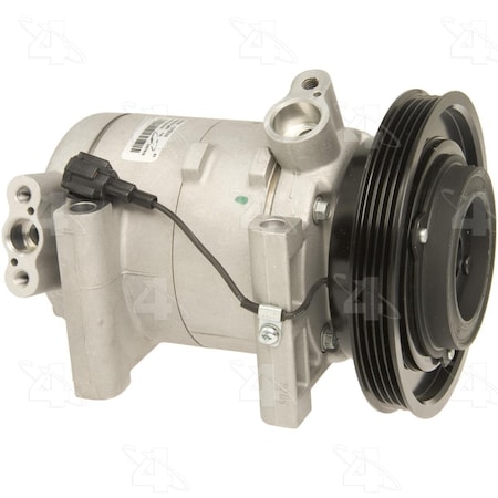4-Seasons AC Compressor with Clutch for 2000-2004 Nissan Xterra 68428