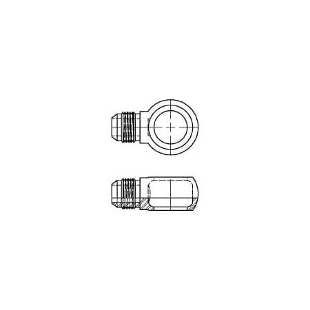 Adaptall MALE JIC X METRIC BANJO 1/4 in 12X1.0, 12X1.25, 12mm 3069-04-12
