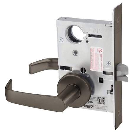 Corbin Russwin Passage or Closet Mortise Lock, NS Lever, A Rose, Oil Rubbed Bronze ML2010 NSA 613