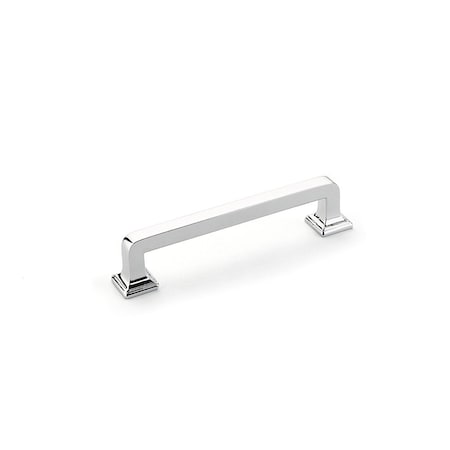 Schaub 4in Center to Center Menlo Park Cabinet Pull Polished Chrome Finish 538-26
