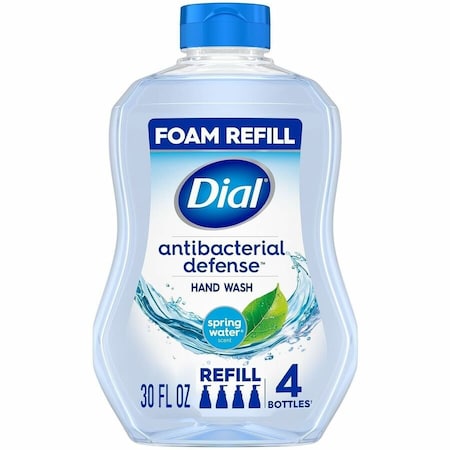 Dial Complete Foaming Handwash - Spring Water, Aloe Scent - 30 fl oz - Bottle Dispenser - Bacteria 2933292