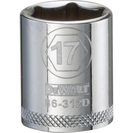 Dewalt Socket 06Pt , 38Dr , 001Pc - 17 DWMT86312OSP