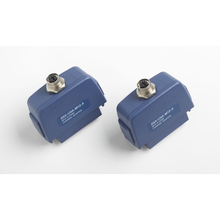 Fluke Networks DSX M12X Female Channel Adapter, Set2 DSX-CHA-M12-X-S