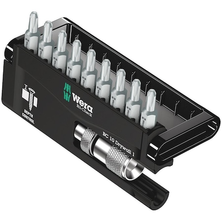 Wera Bit-Check 10 Drywall 1, 10 pieces 5136011001