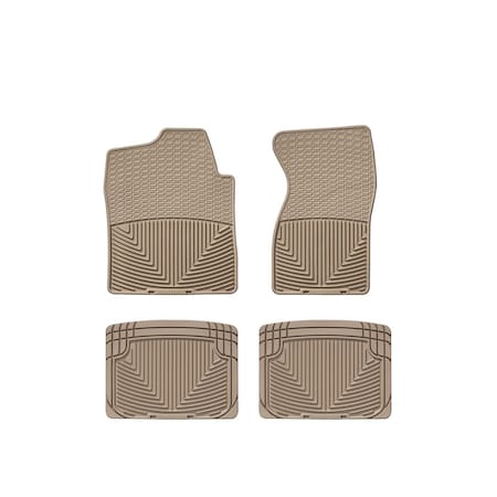 Weathertech Tan, Front and Rear All Weather Floor Mats W26TN-W20TN