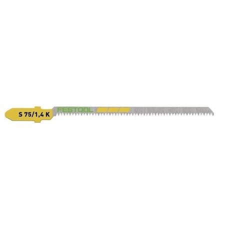 Festool Jigsaw blade WOOD CURVES S 75/1, 4 K/5, 5PK 204267