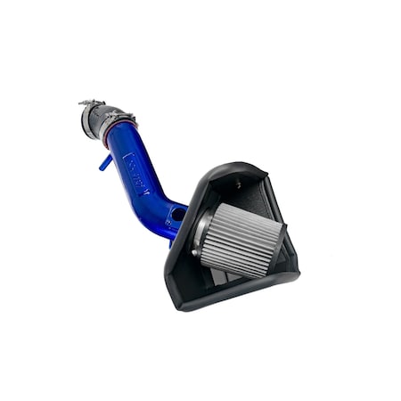 Hps Performance Air Intake Kit with Heat Shield, Blue, 827-692BL