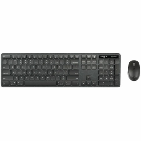 Targus ANTIMICROBIAL FULL-SIZE ECOSMART KEYBOARD & MIDSIZE COMFORT MOUSE COMBO BLACK AKM626USZ
