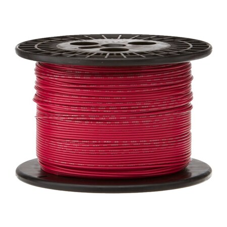 Remington Industries 20 AWG Gauge UL1061 Stranded Hook Up Wire, 300V, 0057 Diameter, Red, 250 ft Length 20UL1061STRRED250