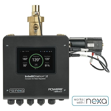 Watts Valve, Brass, Press Inlet IS2075VL