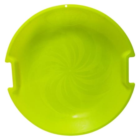 Esp Day Glow Super V Saucer Disc Sled - Neon Lime 1155-1NL