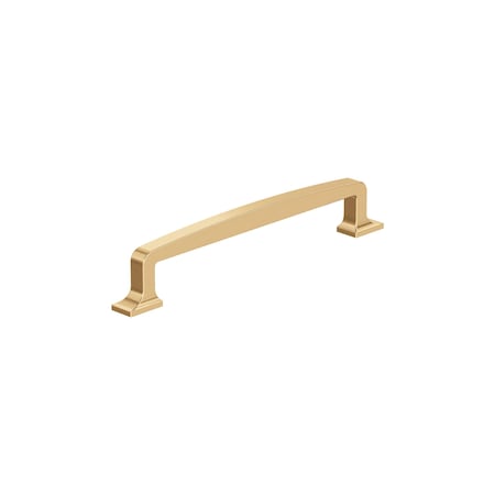 Amerock Westerly 6-5/16 inch 160mm Center-to-Center Champagne Bronze Cabinet Pull BP53722CZ