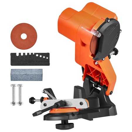 Vevor Electric Chainsaw Sharpener 85W Saw Chain Sharpener with 2 Grinding Wheels 2002K1