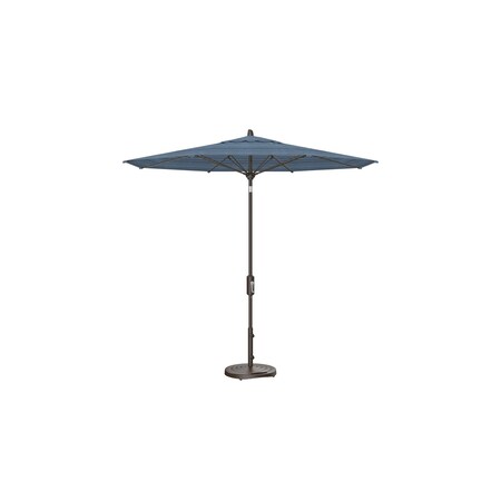 Treasure Garden 9 ft Patio Umbella, aluminum, fiberglass ribs, outdoor, Striato Marlin UM840-00 7947 Striato Marlin