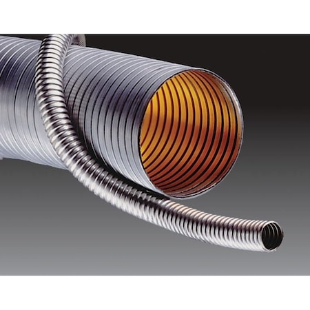 Kuriyama 2 in. ID 8.00 in. Min. Inside Bend Radius Stainless Steel Rough Bore Hose (Unpacked) HTS4200-200X25