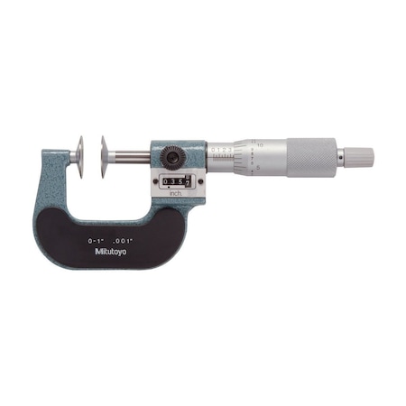Mitutoyo Disc Micrometer-Mechanical Counter 223-101