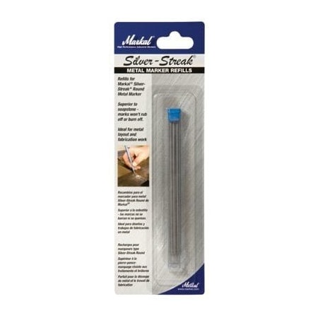 Markal 434-96007 Silver Streak Round Refill 6-Cd 434-96007
