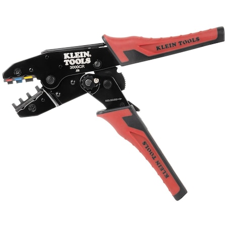 Klein Tools Heat Shrink Terminal Crimper, 10-22 AWG 3007CR