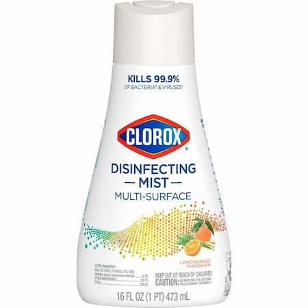 Clorox Disinfectant Refill, 16 fl oz Lemongrass Mandarin, White 60155