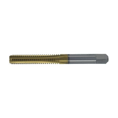 Norseman Drill & Tool Norseman 25AGN Bottoming, HSS Straight Flute, TiN Coated, Hand Tap, Size 1in 1/412, H4, 6 Flutes 46363