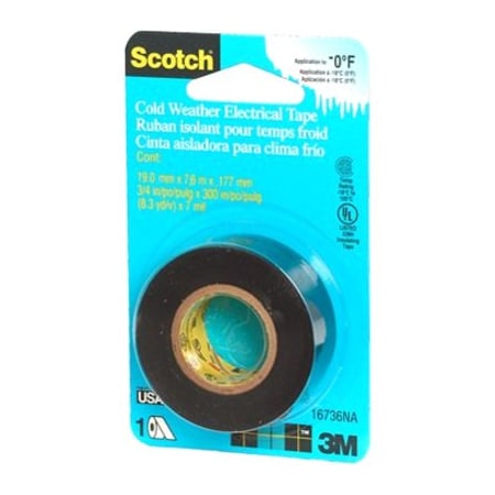 Scotch Extreme Weather 3/4''x25 ' Vinyl Electrical Tape 16736NA