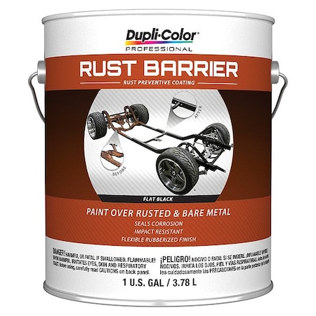 Dupli-Color Automotive Coating, Black, 1 gal ERBG10000