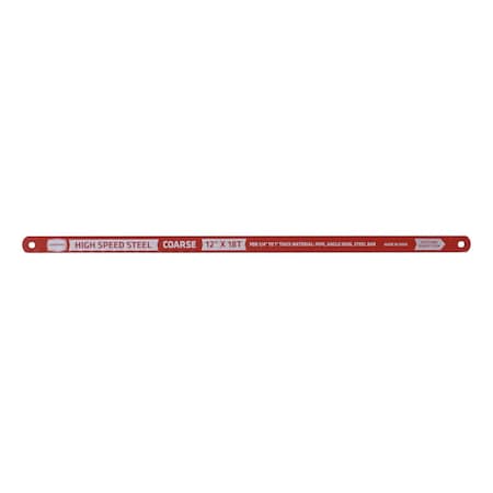 Century Drill & Tool Carbon Alloy Steel Hacksaw Blade 4718