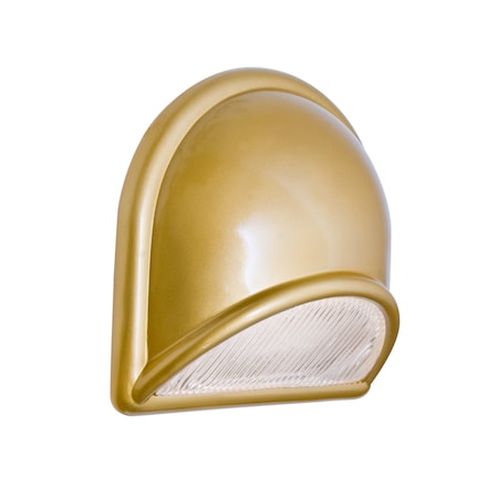 Besa Lighting Gabby Sconce, Gold/Clear, 1x60W Incandescent GABBYGD