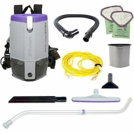 Proteam PROTEAM 6 qt. 120V, 1108W Backpack Vacuum Cleaner 107310
