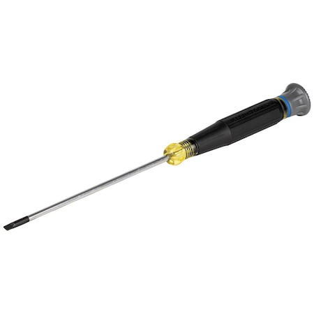 Klein Tools 1/8-In Slotted Screwdriver, 4-Inch Shank 6254